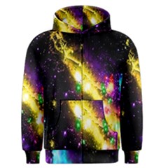 Galaxy Deep Space Space Universe Stars Nebula Men s Zipper Hoodie by Amaryn4rt