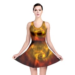 Galaxy Nebula Space Cosmos Universe Fantasy Reversible Skater Dress