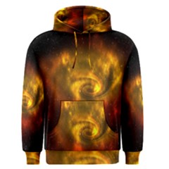 Galaxy Nebula Space Cosmos Universe Fantasy Men s Pullover Hoodie by Amaryn4rt