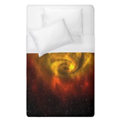 Galaxy Nebula Space Cosmos Universe Fantasy Duvet Cover (single Size) by Amaryn4rt