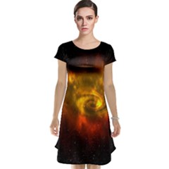 Galaxy Nebula Space Cosmos Universe Fantasy Cap Sleeve Nightdress