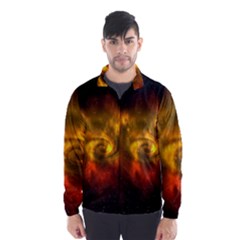 Galaxy Nebula Space Cosmos Universe Fantasy Wind Breaker (men)