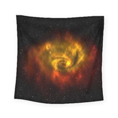 Galaxy Nebula Space Cosmos Universe Fantasy Square Tapestry (small) by Amaryn4rt