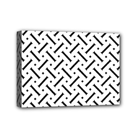 Geometric Pattern Mini Canvas 7  X 5 