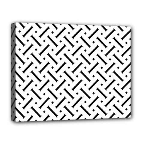 Geometric Pattern Canvas 14  X 11 