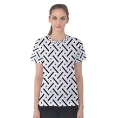 Geometric Pattern Women s Cotton Tee