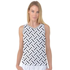 Geometric Pattern Women s Basketball Tank Top