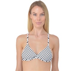 Geometric Pattern Reversible Tri Bikini Top