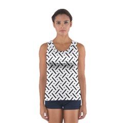 Geometric Pattern Women s Sport Tank Top 