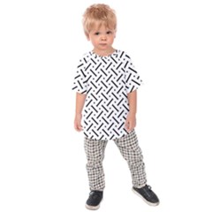 Geometric Pattern Kids  Raglan Tee