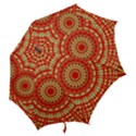 Gold And Red Mandala Hook Handle Umbrellas (Medium) View2