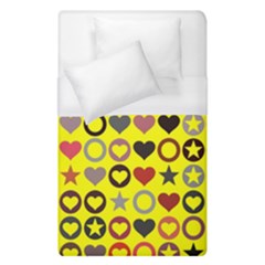 Heart Circle Star Seamless Pattern Duvet Cover (single Size)