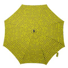 Heart Circle Star Seamless Pattern Hook Handle Umbrellas (small)