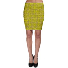 Heart Circle Star Seamless Pattern Bodycon Skirt