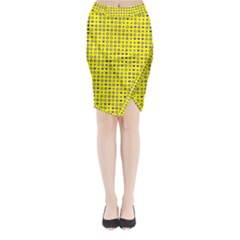 Heart Circle Star Seamless Pattern Midi Wrap Pencil Skirt by Amaryn4rt