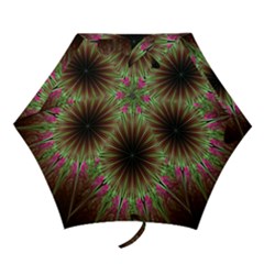 Julian Star Star Fun Green Violet Mini Folding Umbrellas by Amaryn4rt