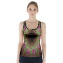 Julian Star Star Fun Green Violet Racer Back Sports Top View1