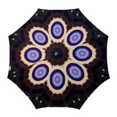 Mandala Art Design Pattern Ornament Flower Floral Golf Umbrellas