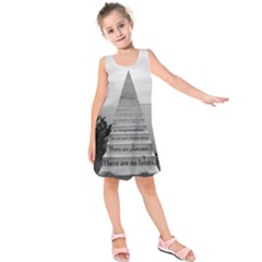 Steps To Success Follow Kids  Sleeveless Dress