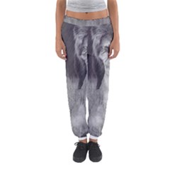 King And Queen Of The Jungle Design  Women s Jogger Sweatpants