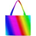 Multi Color Rainbow Background Mini Tote Bag View1