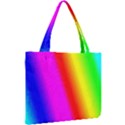 Multi Color Rainbow Background Mini Tote Bag View2