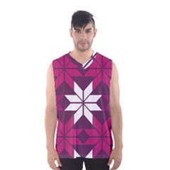 Pattern Background Texture Aztec Men s Basketball Tank Top