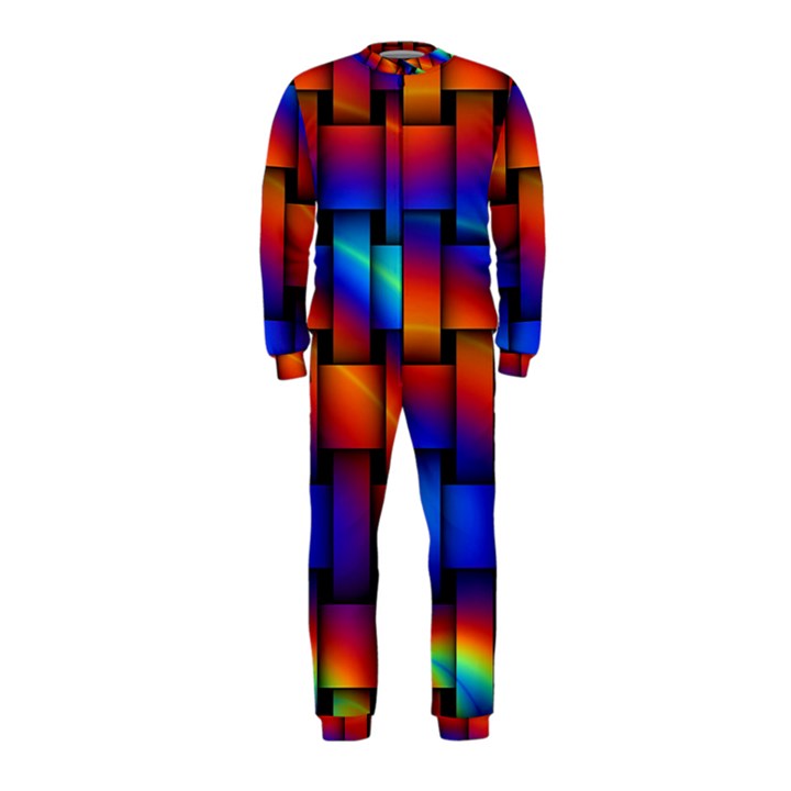 Rainbow Weaving Pattern OnePiece Jumpsuit (Kids)