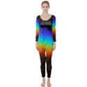 Rainbow Color Prism Colors Long Sleeve Catsuit View1