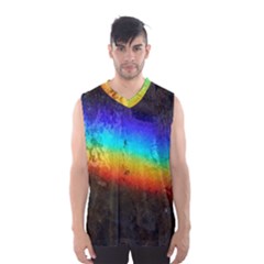 Rainbow Color Prism Colors Men s Basketball Tank Top