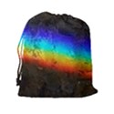 Rainbow Color Prism Colors Drawstring Pouches (XXL) View2