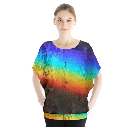 Rainbow Color Prism Colors Blouse by Amaryn4rt