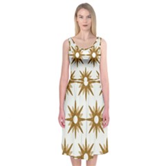 Seamless Repeating Tiling Tileable Midi Sleeveless Dress