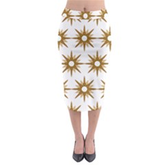 Seamless Repeating Tiling Tileable Midi Pencil Skirt by Amaryn4rt