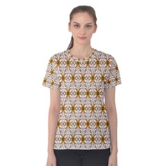 Seamless Wallpaper Background Women s Cotton Tee