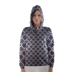 Silver The Background Hooded Wind Breaker (women)