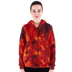 Star Clusters Rosette Nebula Star Women s Zipper Hoodie by Amaryn4rt