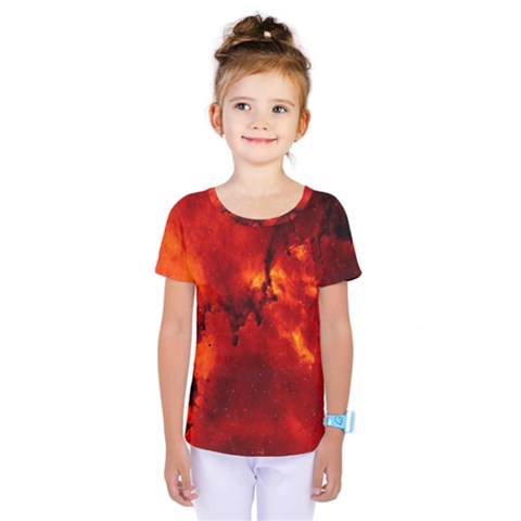 Star Clusters Rosette Nebula Star Kids  One Piece Tee by Amaryn4rt