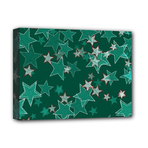 Star Seamless Tile Background Abstract Deluxe Canvas 16  X 12  