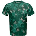 Star Seamless Tile Background Abstract Men s Cotton Tee View1