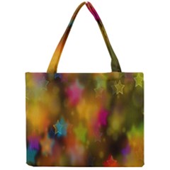 Star Background Texture Pattern Mini Tote Bag