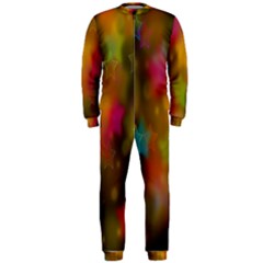 Star Background Texture Pattern Onepiece Jumpsuit (men) 