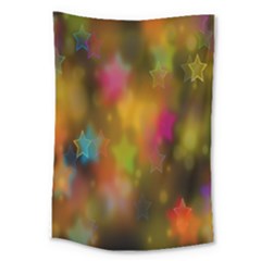 Star Background Texture Pattern Large Tapestry by Amaryn4rt