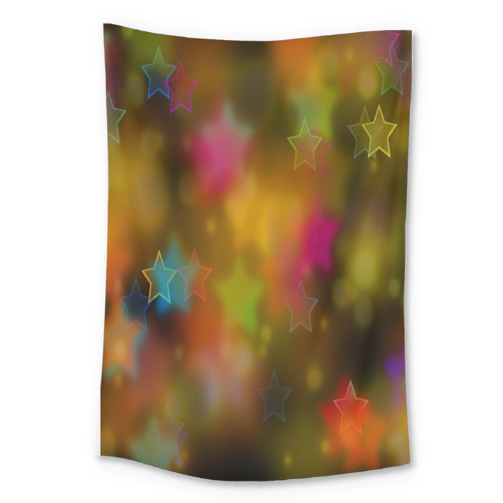 Star Background Texture Pattern Large Tapestry