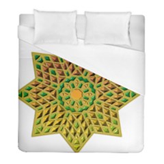 Star Pattern Tile Background Image Duvet Cover (full/ Double Size)