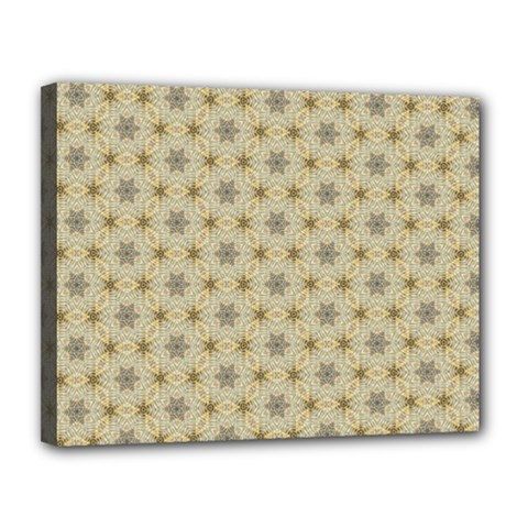 Star Basket Pattern Basket Pattern Canvas 14  X 11 