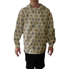 Star Basket Pattern Basket Pattern Hooded Wind Breaker (kids)