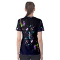 Star Structure Many Repetition Women s Sport Mesh Tee View2