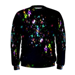 Star Structure Many Repetition Men s Sweatshirt