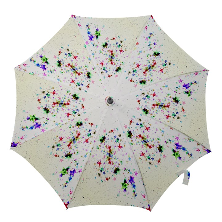 Star Structure Many Repetition Hook Handle Umbrellas (Small)